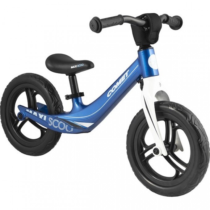 Беговел детский MAXISCOO "COMET" (2021), колеса ЭВА, 12", темно-синий MSC-CM1202