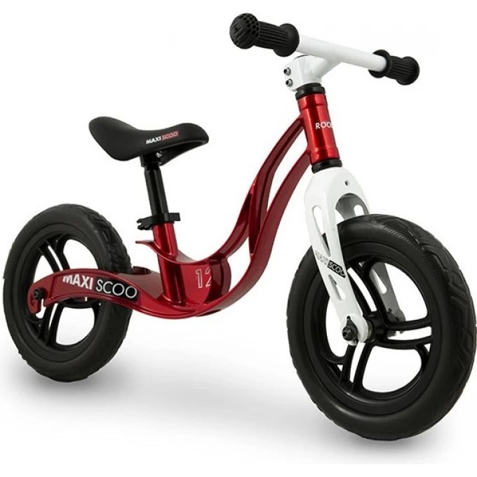 Беговел детский MAXISCOO "ROCKET" (2020), колеса ЭВА, 12", красный MSC-R1201