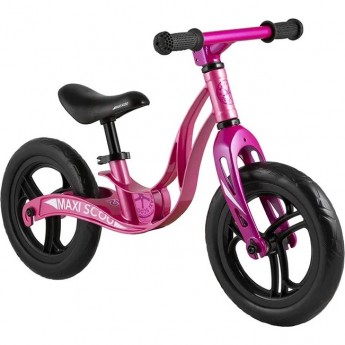 Беговел детский MAXISCOO "ROCKET" (2020), колеса ЭВА, 12", розовый