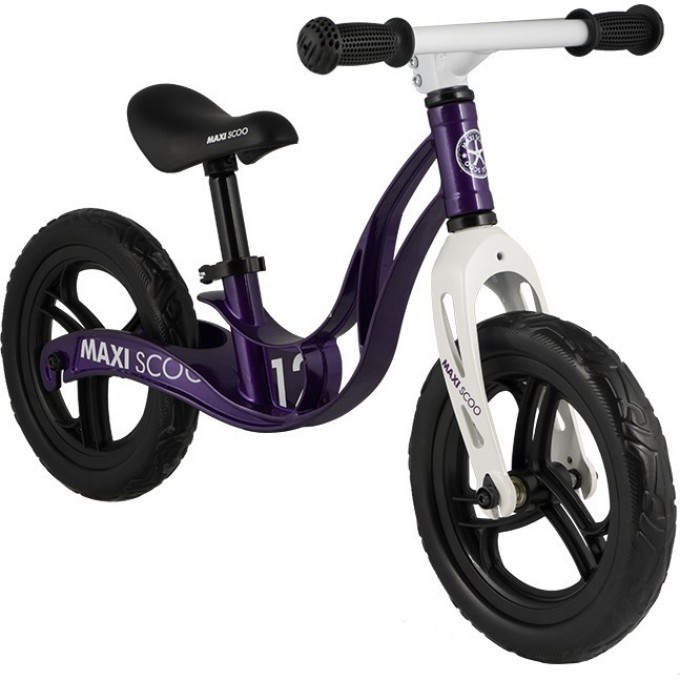 Беговел детский MAXISCOO "ROCKET" (2021), колеса ЭВА, 12", фиолетовый MSC-R1207