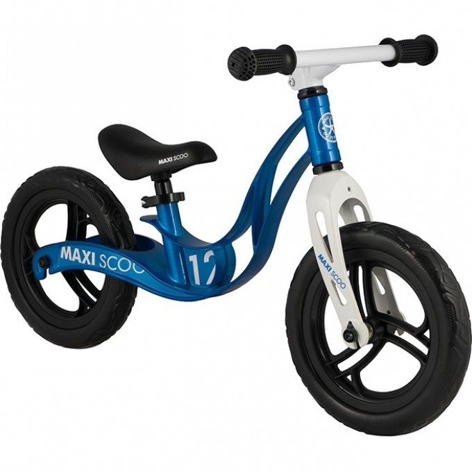 Беговел детский MAXISCOO "ROCKET" (2021), колеса ЭВА, 12", голубой MSC-R1213