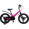 Детский велосипед MAXISCOO SPACE Deluxe 18", Розовый Матовый, С Дисковыми Тормозами (2023) MSC-S1823D