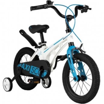 Велосипед 2-х колесный детский MAXISCOO "COSMIC" (2021), 14", белый жемчуг