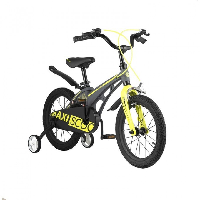 Велосипед 2-х колесный детский MAXISCOO "COSMIC" (2021), 14", серый матовый MSC-C1407