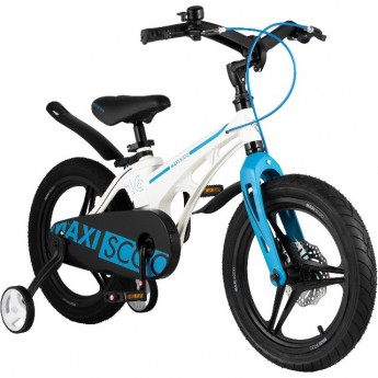Велосипед 2-х колесный детский MAXISCOO "COSMIC" (2021), 16", белый жемчуг