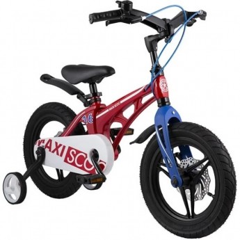 Велосипед 2-х колесный детский MAXISCOO "COSMIC" (2021), 16", красный