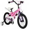 Велосипед 2-х колесный детский MAXISCOO "COSMIC" (2021), 16", розовый матовый MSC-C1611