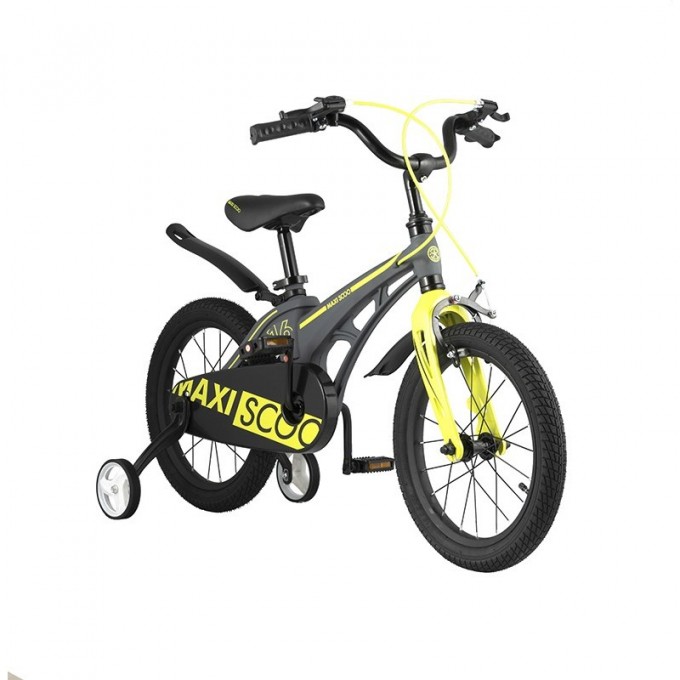 Велосипед 2-х колесный детский MAXISCOO "COSMIC" (2021), 16", серый матовый MSC-C1607