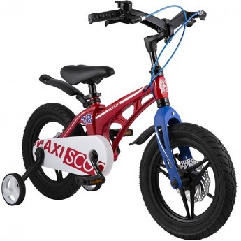 Велосипед 2-х колесный детский MAXISCOO "COSMIC" (2021), 18", красный