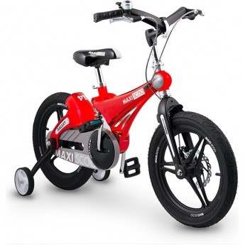 Велосипед 2-х колесный детский MAXISCOO "GALAXY" (2020), 14", красный