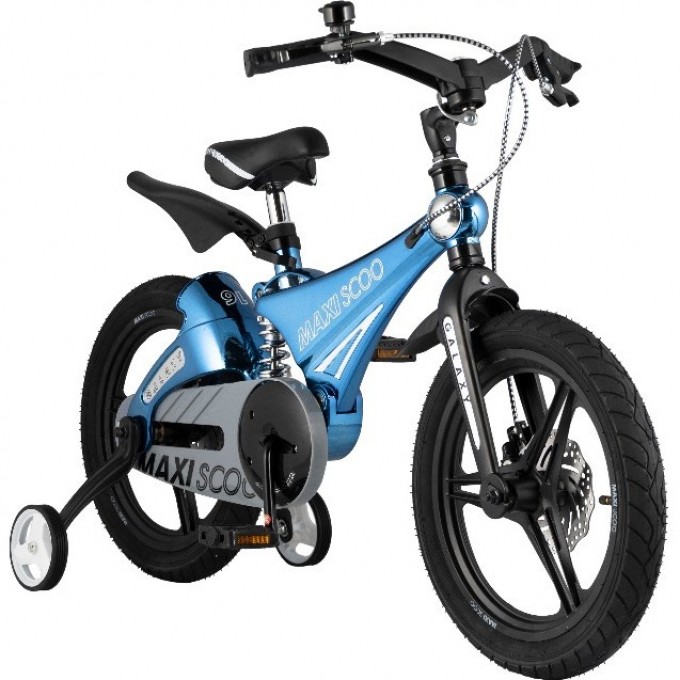 Велосипед 2-х колесный детский MAXISCOO "GALAXY" (2021), 16", темно-синий перламутр MSC-G1605DP