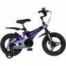 Велосипед 2-х колесный детский MAXISCOO "GALAXY" (2022), Делюкс Плюс, 14", фиолетовый перламутр MSC-G1406DP