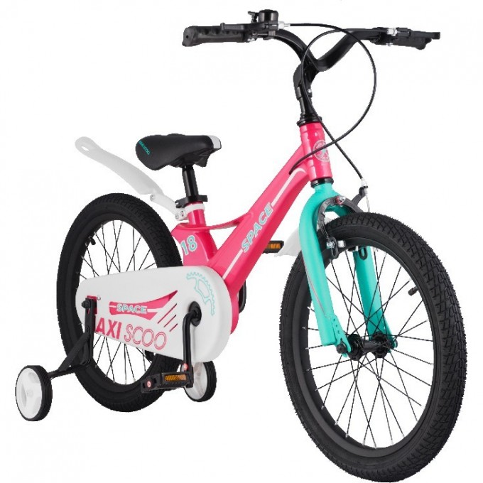 Велосипед 2-х колесный детский MAXISCOO "SPACE" (2021), 18", розовый MSC-S1807