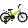 Велосипед 2-х колесный детский MAXISCOO "SPACE" (2022), Стандарт, 18", желтый MSC-S1813