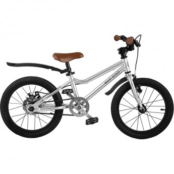 Велосипед 2-х колесный детский MAXISCOO "STELLAR" (2022), 18", серебро