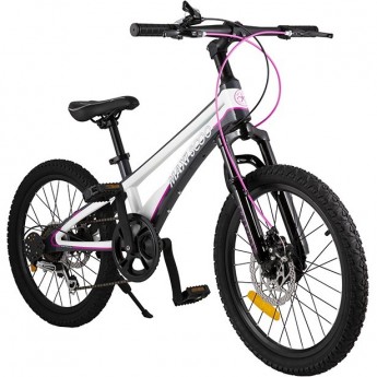 Велосипед 2-х колесный детский MAXISCOO "SUPREME" (2021), 6 Скоростей, 20", белый жемчуг