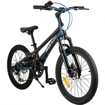 Велосипед 2-х колесный детский MAXISCOO "SUPREME" (2021), 6 Скоростей, 20", черный аметист