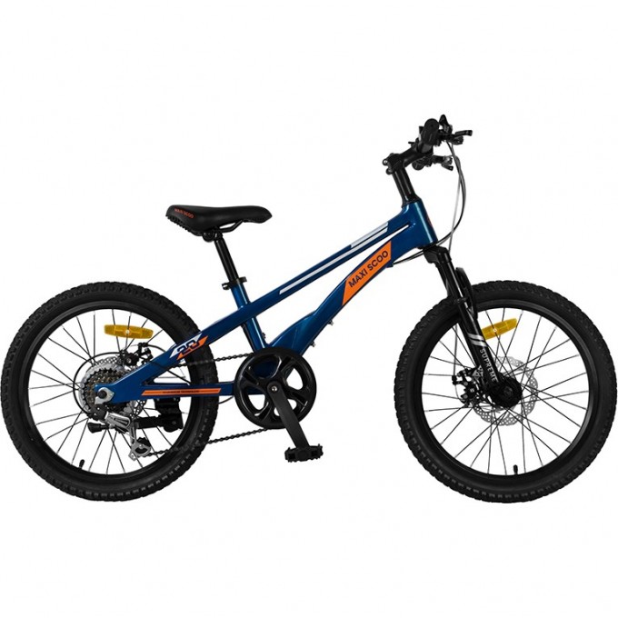 Велосипед 2-х колесный детский MAXISCOO "SUPREME" (2022), 6 скоростей, 20", изумрудный перламутр MSC-SU2006-6P