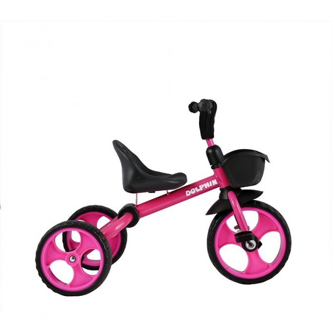 Велосипед 3-х колесный детский MAXISCOO "DOLPHIN" (2021), складной, розовый MSC-BCL062001P