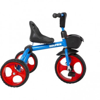 Велосипед 3-х колесный детский MAXISCOO "DOLPHIN" (2021), складной, синий