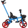 Велосипед 3-х колесный детский MAXISCOO "OCTOPUS" (2021), складной, с ручкой управления, синий MSC-BCL062002B
