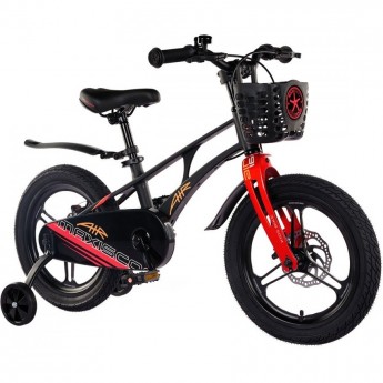 Велосипед детский MAXISCOO AIR PRO 16'' Черный Матовый (2024)