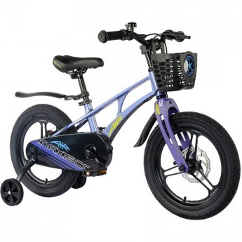 Велосипед детский MAXISCOO AIR PRO 16'' Синий карбон (2024)