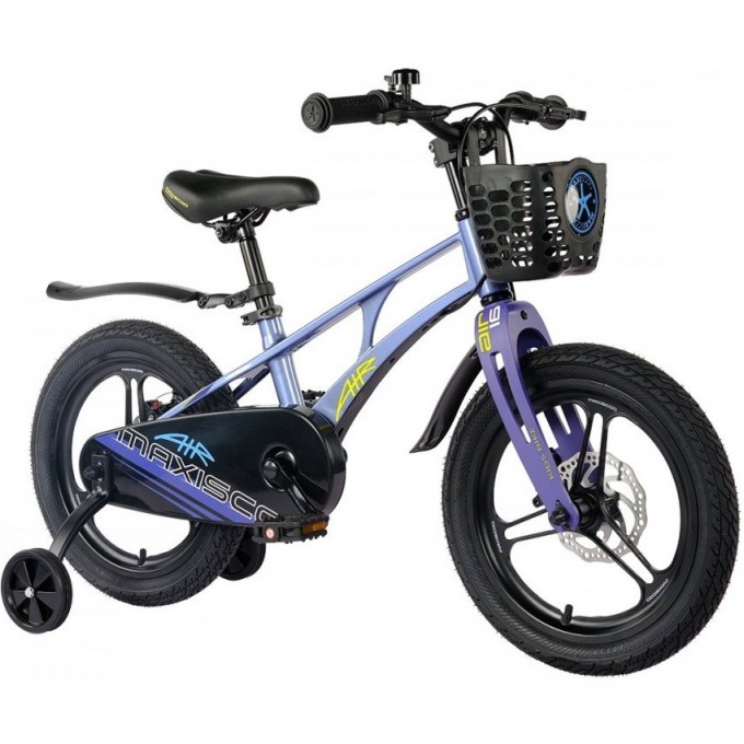 Велосипед детский MAXISCOO AIR PRO 16'' Синий карбон (2024) MSC-A1635P