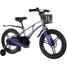 Велосипед детский MAXISCOO AIR PRO 18'' Синий карбон (2024)