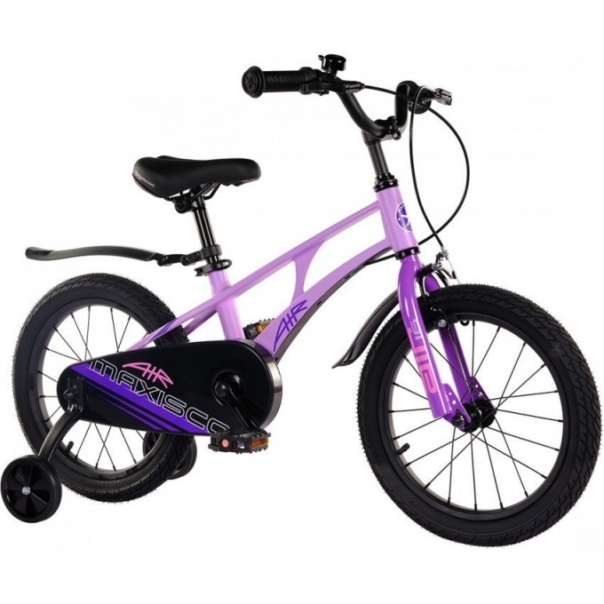Велосипед детский MAXISCOO AIR СТАНДАРТ ПЛЮС 16'' Лавандовый Матовый (2024) MSC-A1633