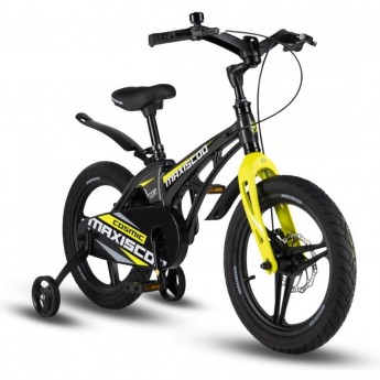 Велосипед детский MAXISCOO COSMIC DELUXE 16'' Мокрый Антрацит (2024)
