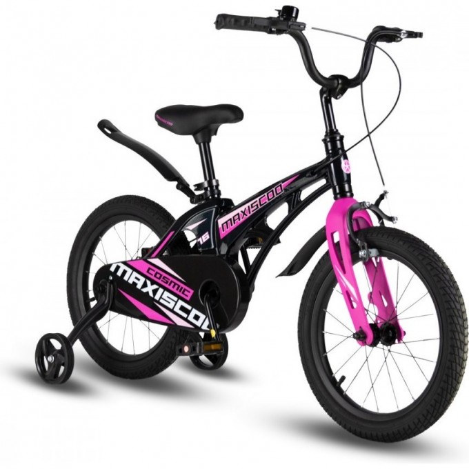 Велосипед детский MAXISCOO COSMIC СТАНДАРТ 16'' Черный Жемчуг (2024) MSC-C1632