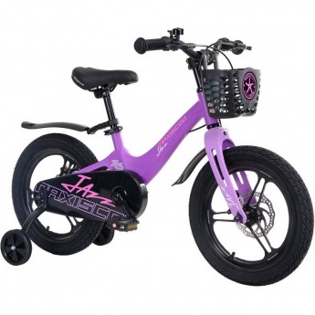 Велосипед детский MAXISCOO JAZZ PRO 16'' Фиолетовый Матовый (2024)