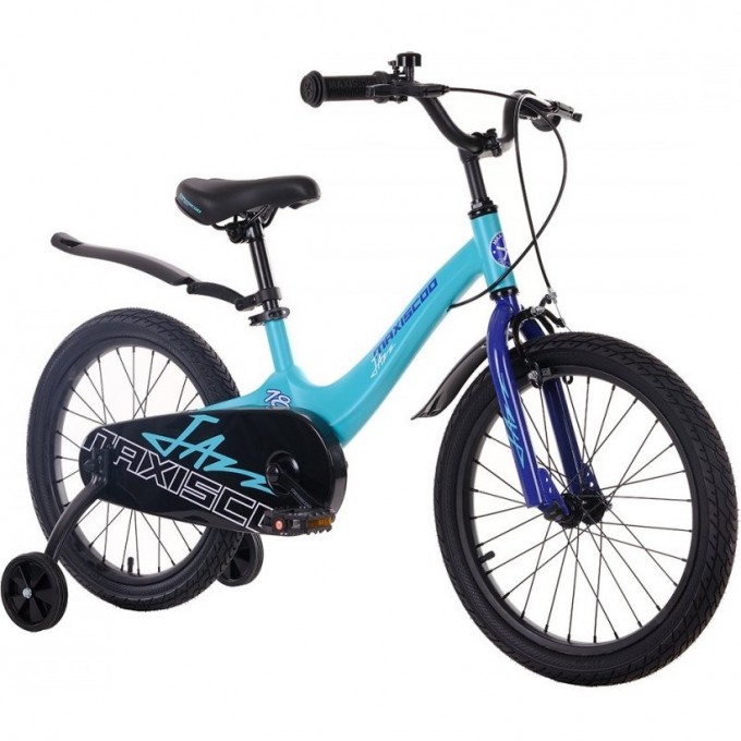 Велосипед детский MAXISCOO JAZZ СТАНДАРТ 18'' Мятный матовый (2024) MSC-J1834