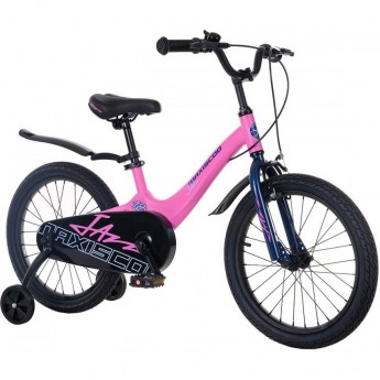 Велосипед детский MAXISCOO JAZZ СТАНДАРТ 18'' Розовый Матовый (2024)