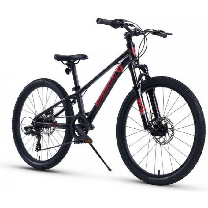 Велосипед детский MAXISCOO "7BIKE" 24'' M300 Черный (2024) MSC-M7-2403