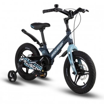 Велосипед детский MAXISCOO SPACE DELUXE PLUS 14'' Матовый Ультрамарин (2024)