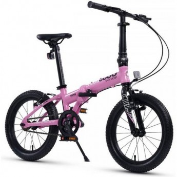 Велосипед детский складной MAXISCOO "S009" 16'' Розовый (2024)