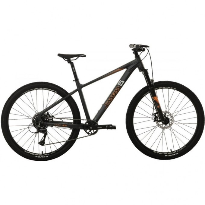 Велосипед MAXISCOO CORD 5BIKE 27,5'' M400 Угольный Антрацит 21 (2024) CRD-M5-2701-21